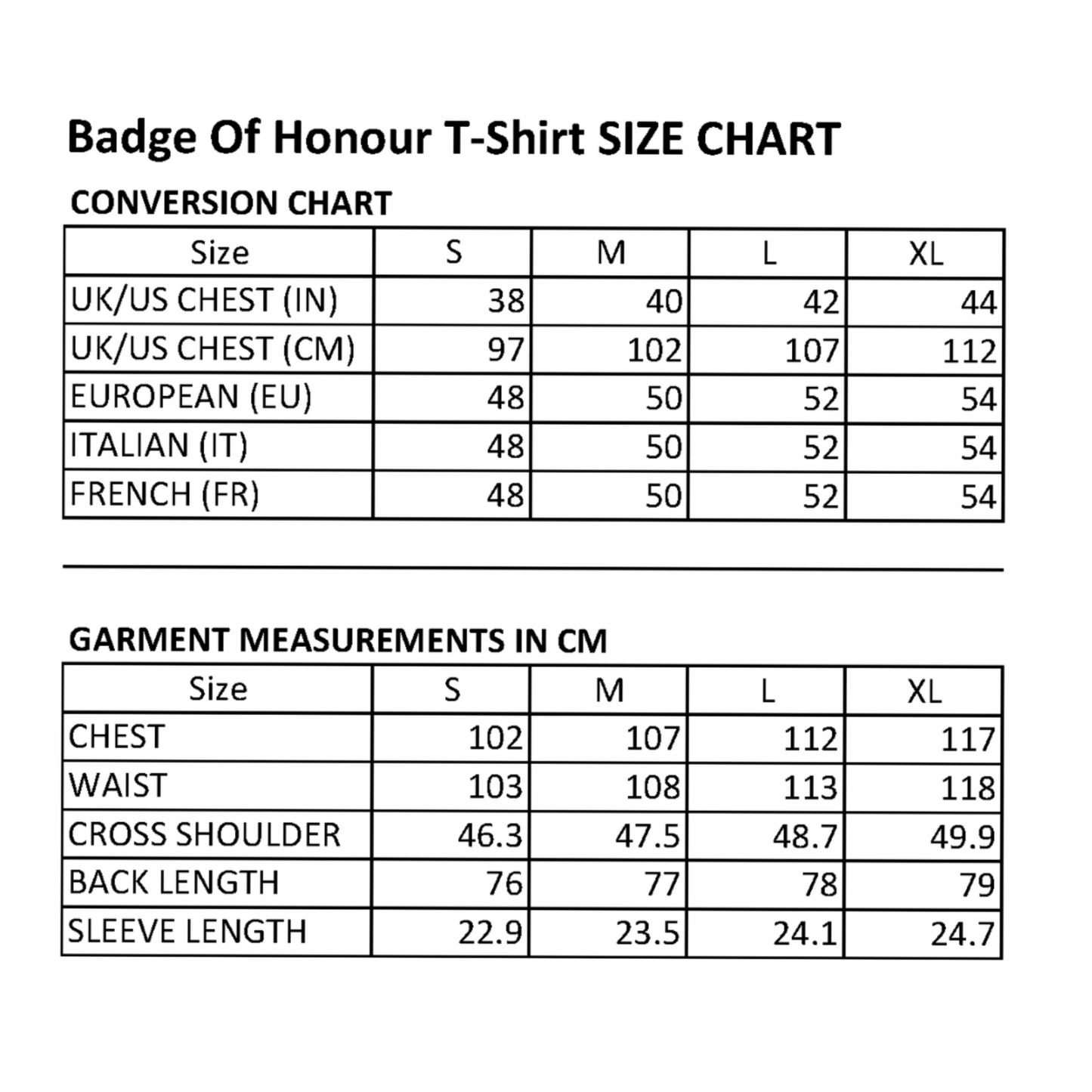 Badge Of Honour T-Shirt